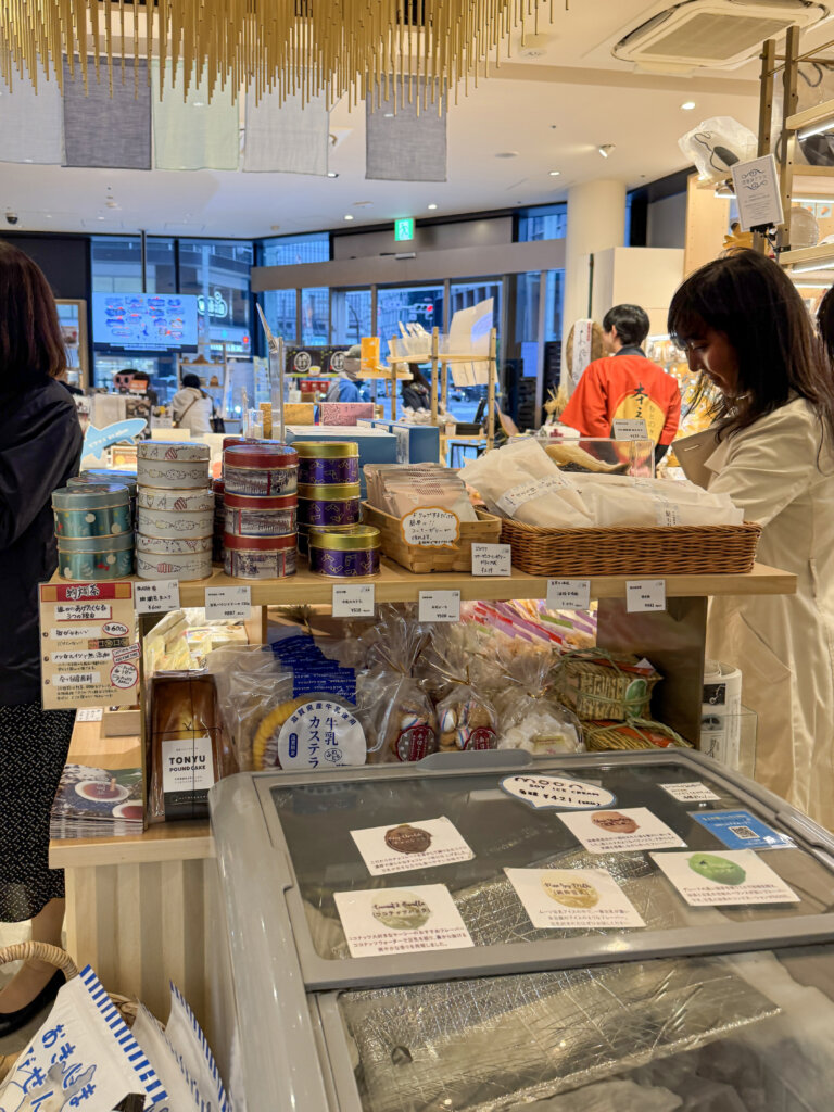 店内の風景